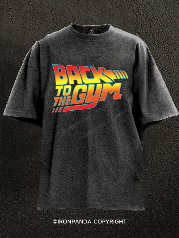 Back To The Gym Washed Gym Shirt