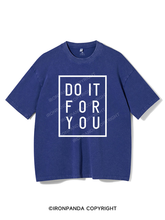 Do It For You Vintage Gym Shirt