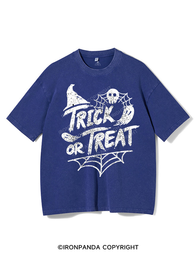 TRICK OR TREAT VINTAGE GYM SHIRT