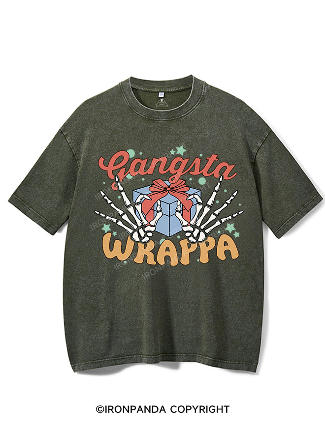 GANGSTA WRAPPA VINTAGE GYM SHIRT