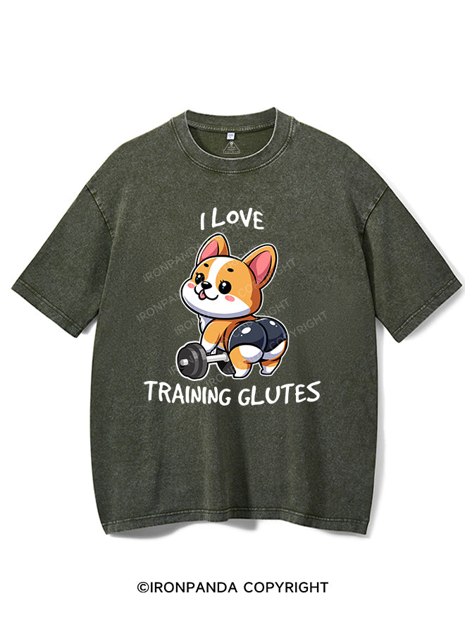 I love training Glutes Vintage Gym Shirt