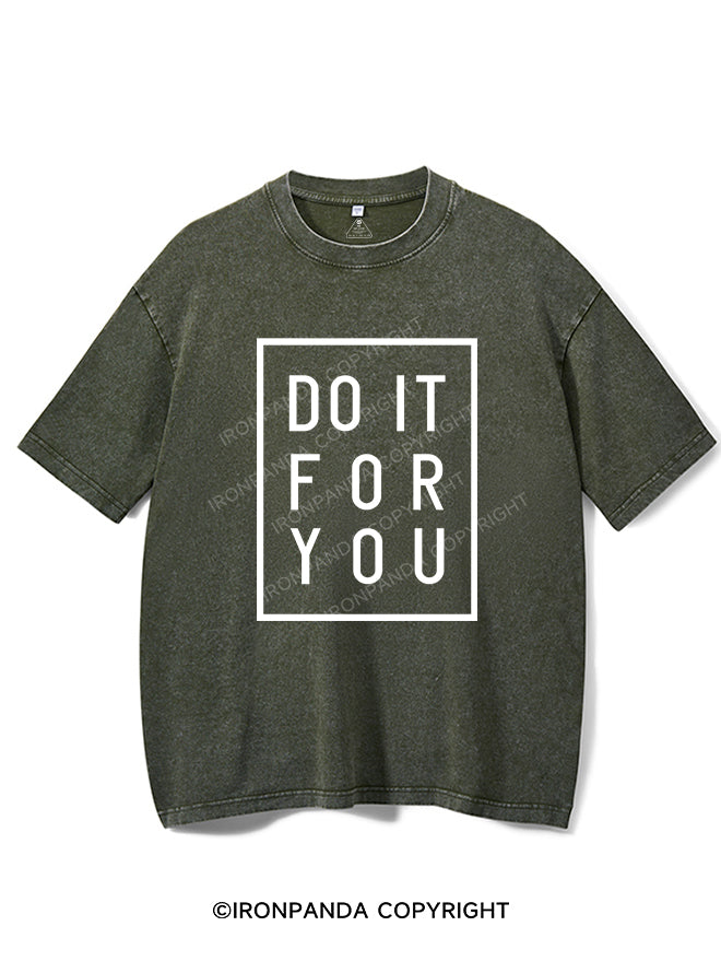 Do It For You Vintage Gym Shirt