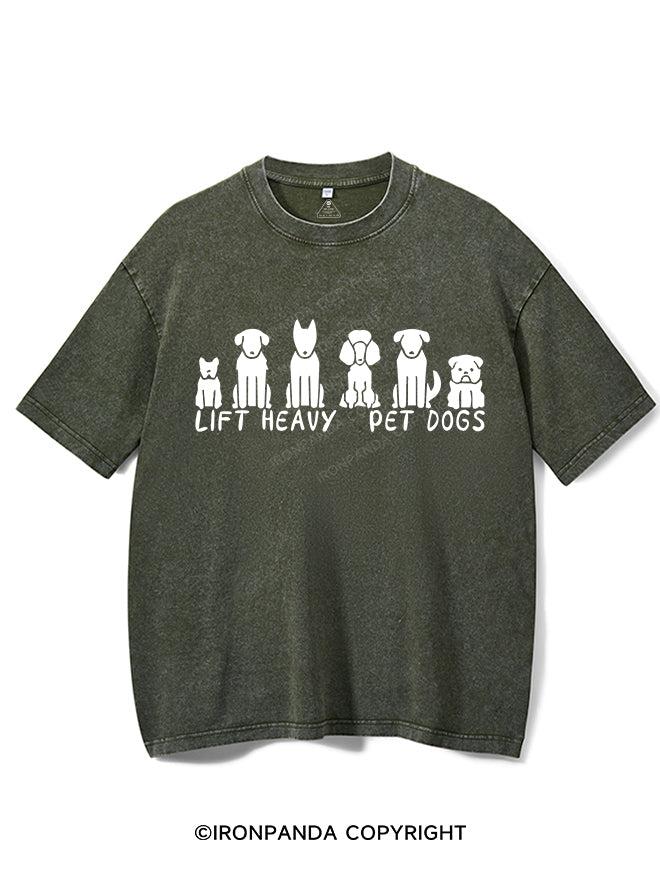 Lift heavy pet dogs Vintage Gym Shirt