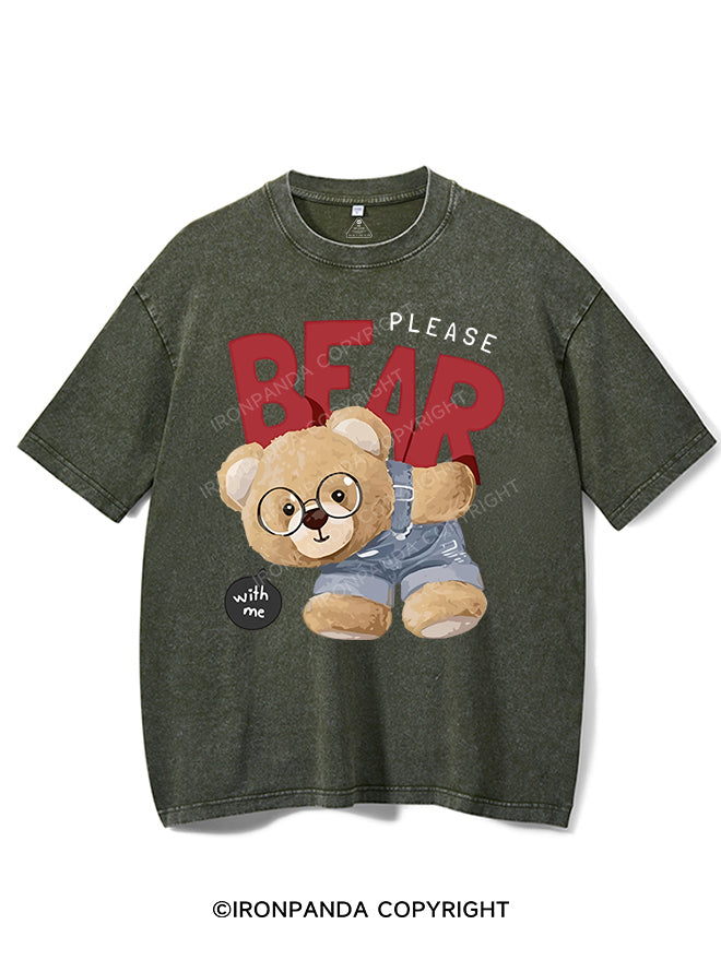 PLEASE BEAR WITH ME VINTAGE GYM SHIRT