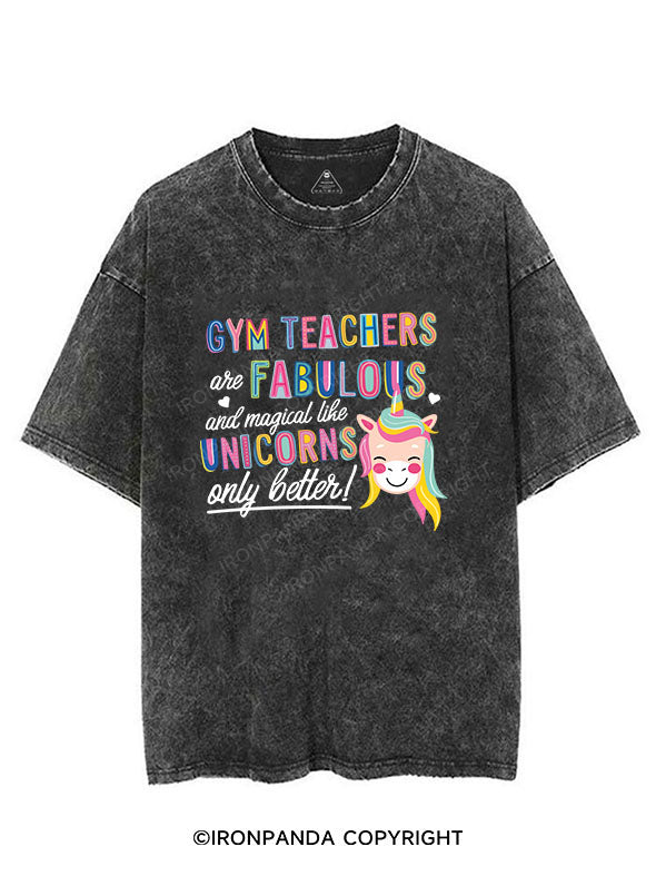 Gym Teachers are like Unicorns VINTAGE GYM SHIRT