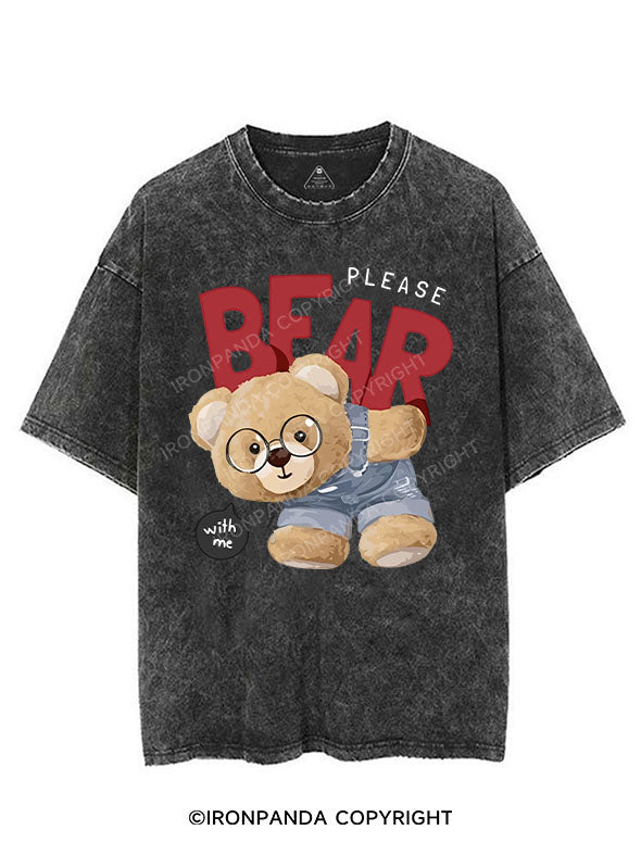 PLEASE BEAR WITH ME VINTAGE GYM SHIRT