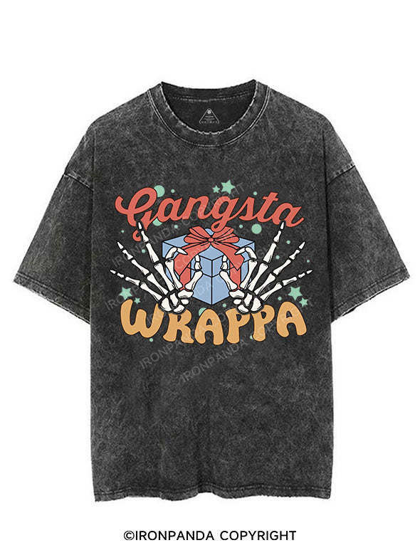 GANGSTA WRAPPA VINTAGE GYM SHIRT