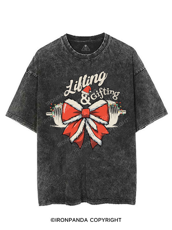 LIFTING & GIFTING VINTAGE GYM SHIRT