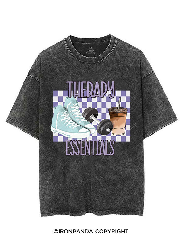 THERAPY ESSENTIALS VINTAGE GYM SHIRT