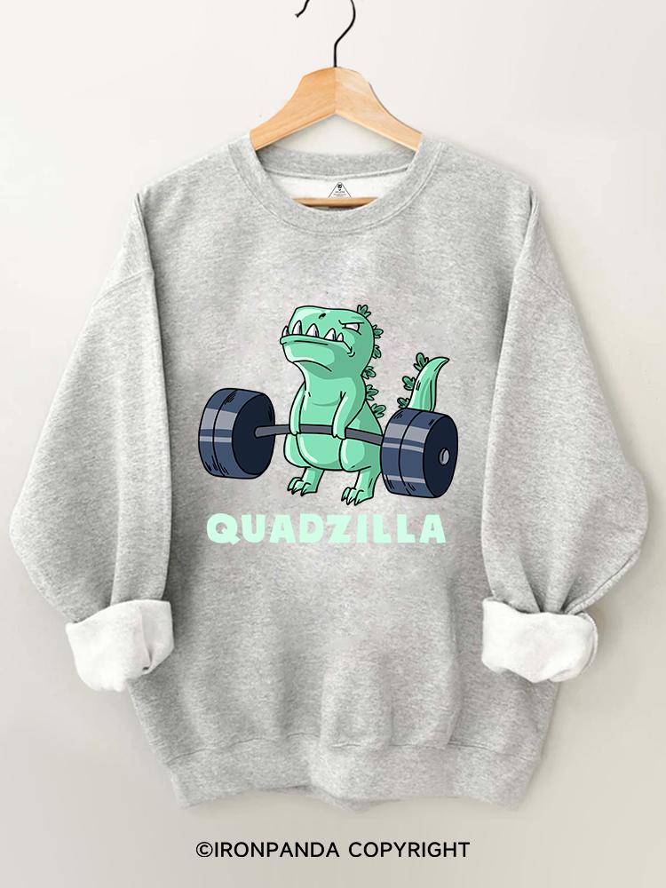 Quadzilla fitness muscle monster Gym Sweatshirt