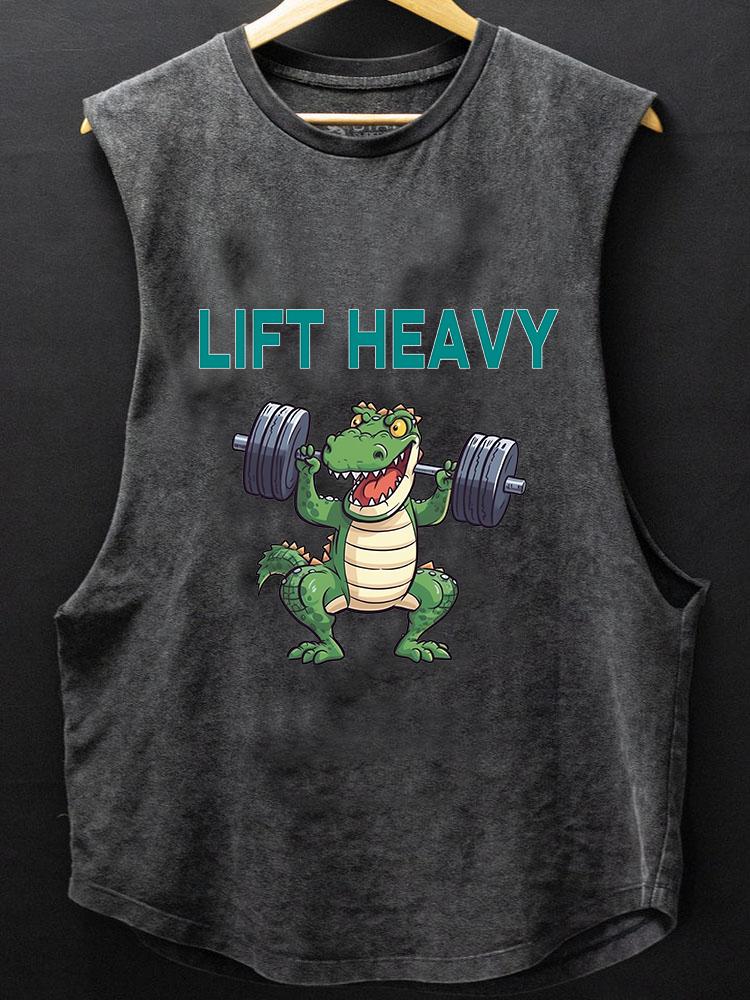 Lift Heavy SCOOP BOTTOM COTTON TANK