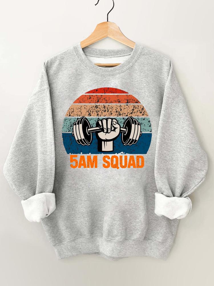 5AM Squad Gym Sweatshirt