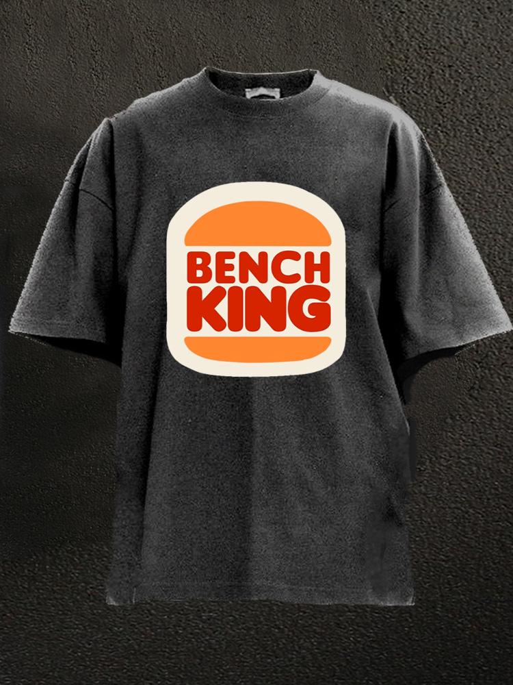 bench king Washed Gym Shirt