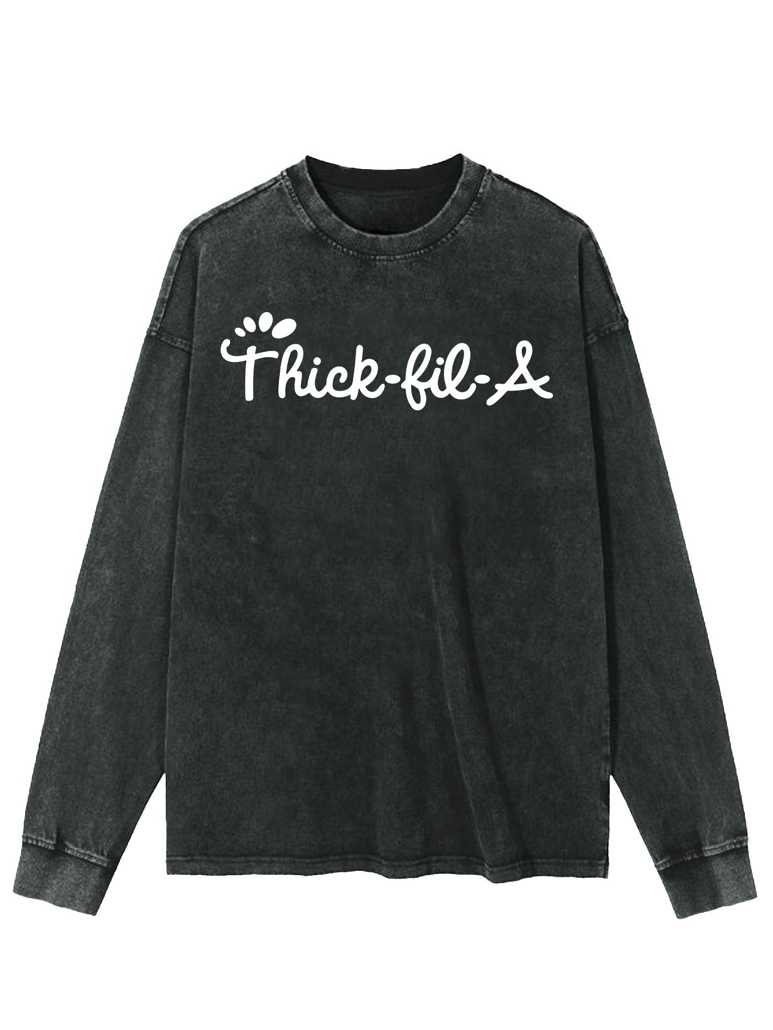 THICK-FIL-A WASHED LONG SLEEVE SHIRT