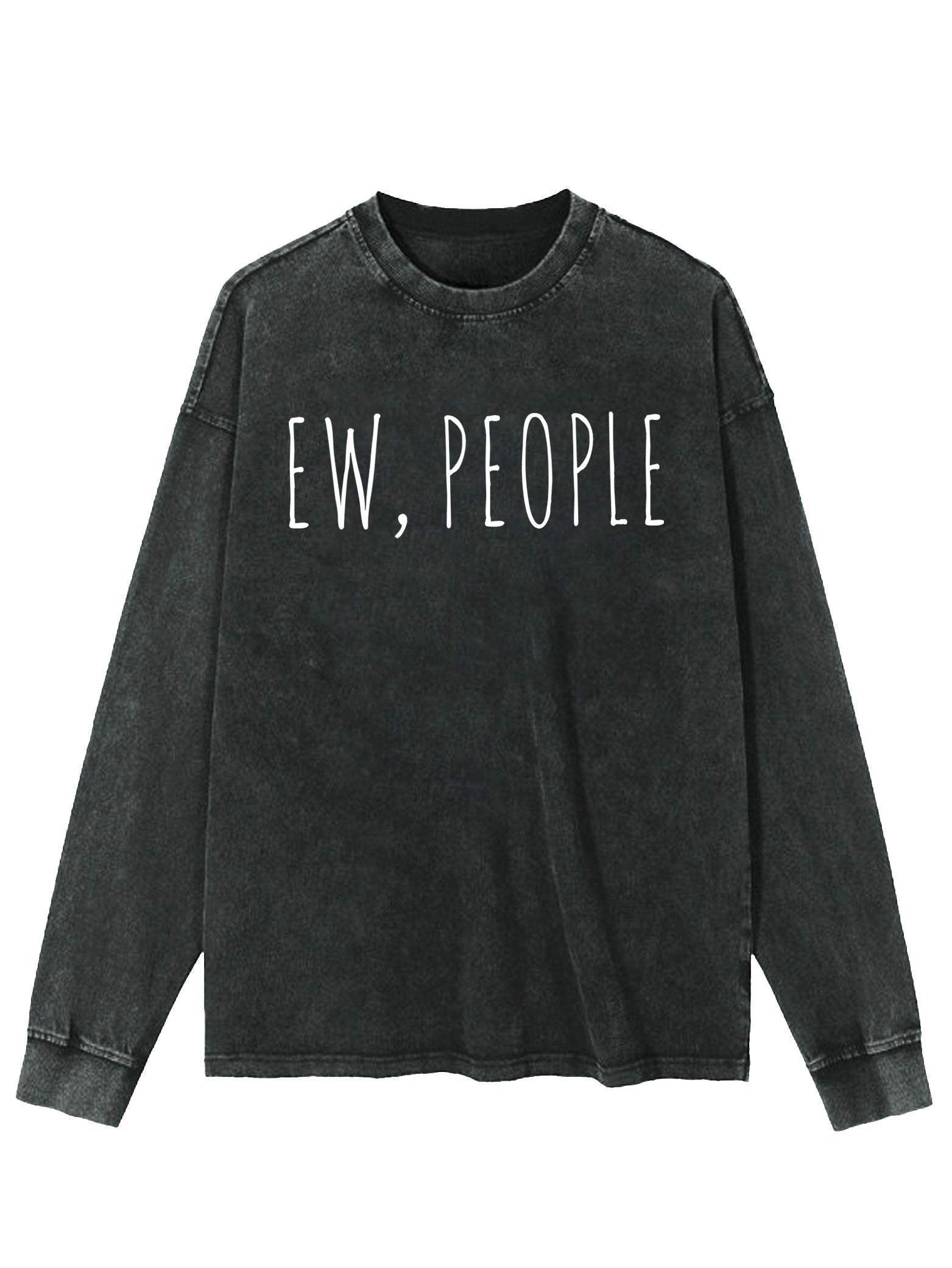 EW PEOPLE WASHED LONG SLEEVE SHIRT