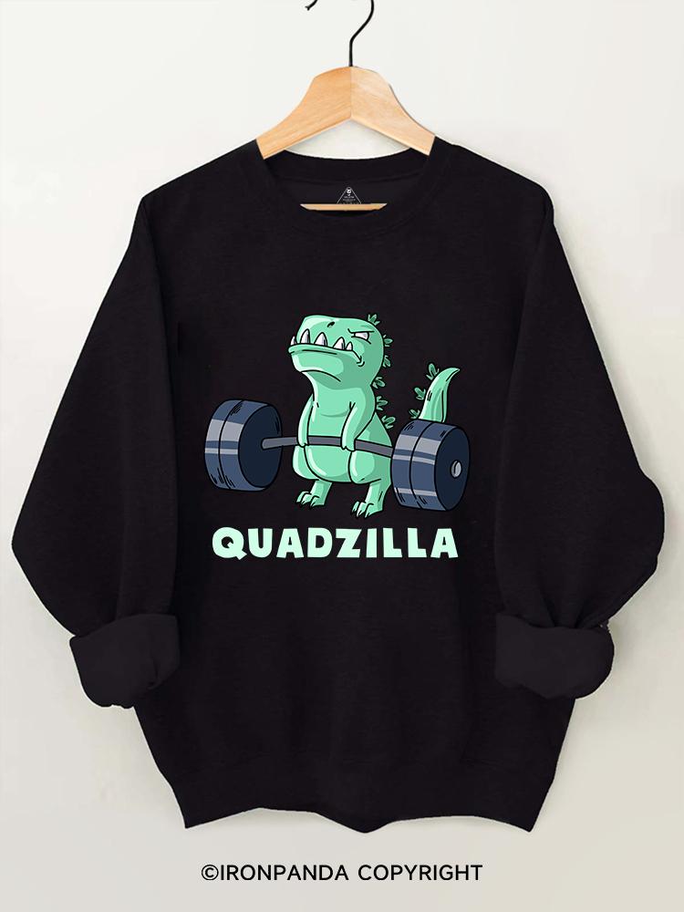 Quadzilla fitness muscle monster Gym Sweatshirt