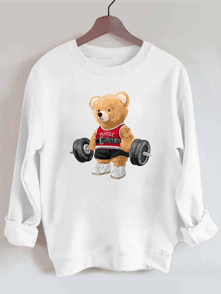 EXERCISE BEAR Gym Sweatshirt