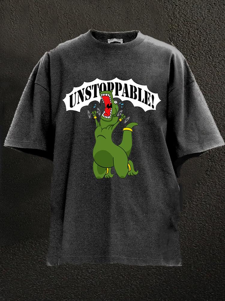 Unstoppable Workout Washed Gym Shirt