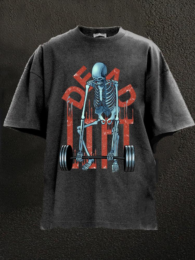 Dead Lift Washed Gym Shirt