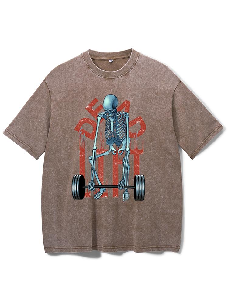 Dead Lift Washed Gym Shirt