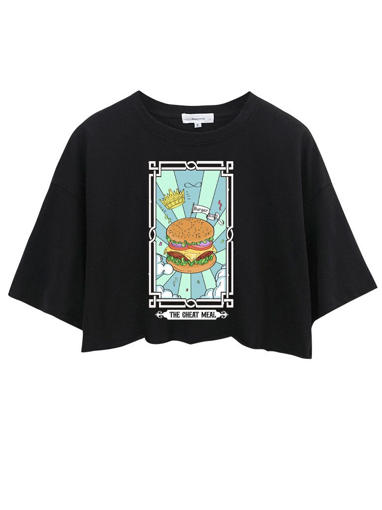 THE CHEAT MEAL TAROT CROP TOPS