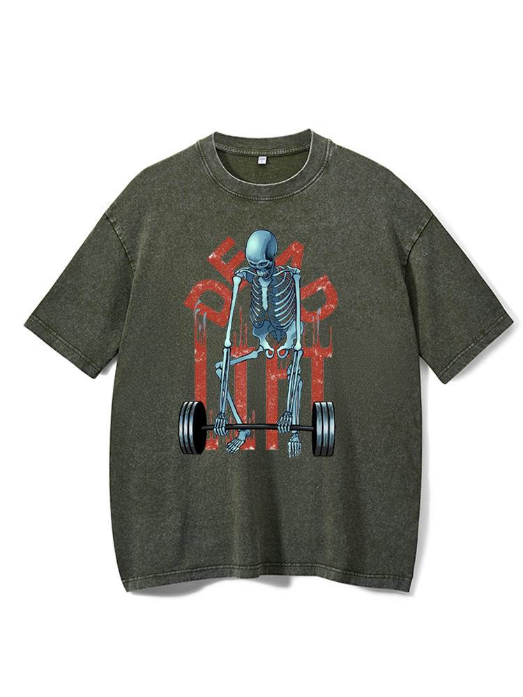 Dead Lift Washed Gym Shirt