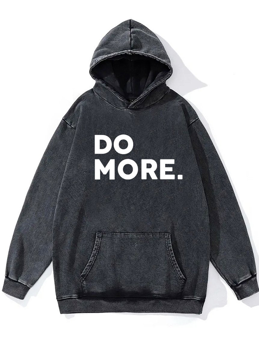 DO MORE Washed Gym Hoodie