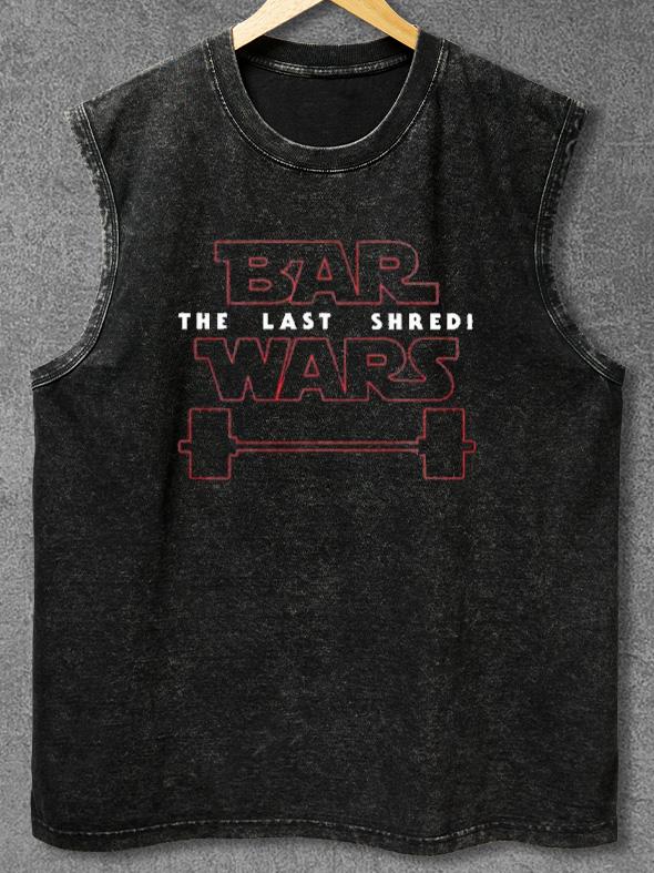 BAR LAST SHREDI WARS Washed Vest