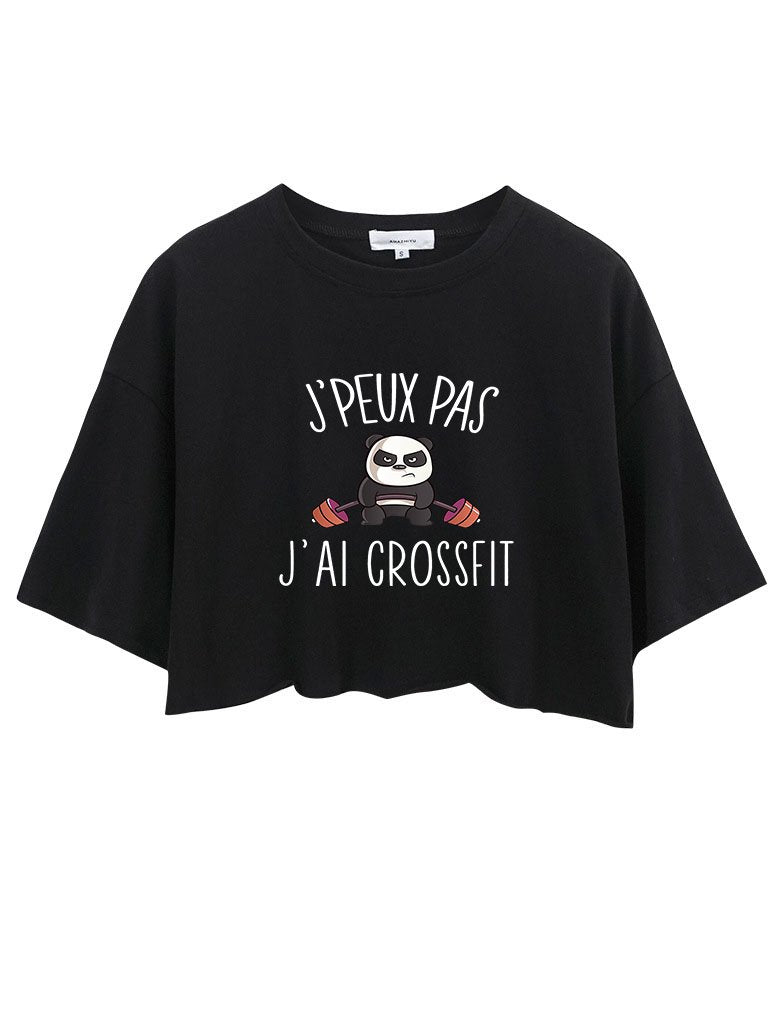 J'AI CROSSFIT TEAM Crop Tops