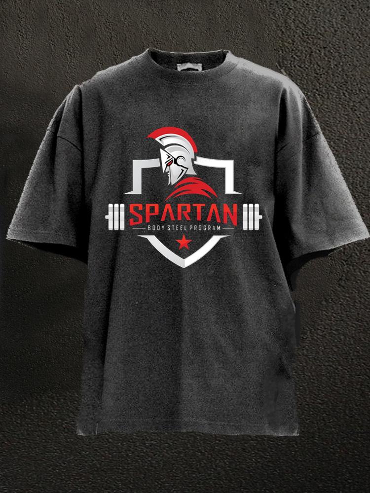 SPARTAN BODY STEEL PROGAM Washed Gym Shirt