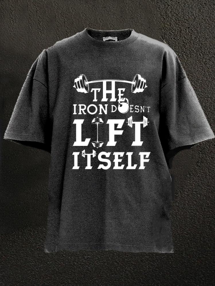 Weight Lifting Washed Gym Shirt