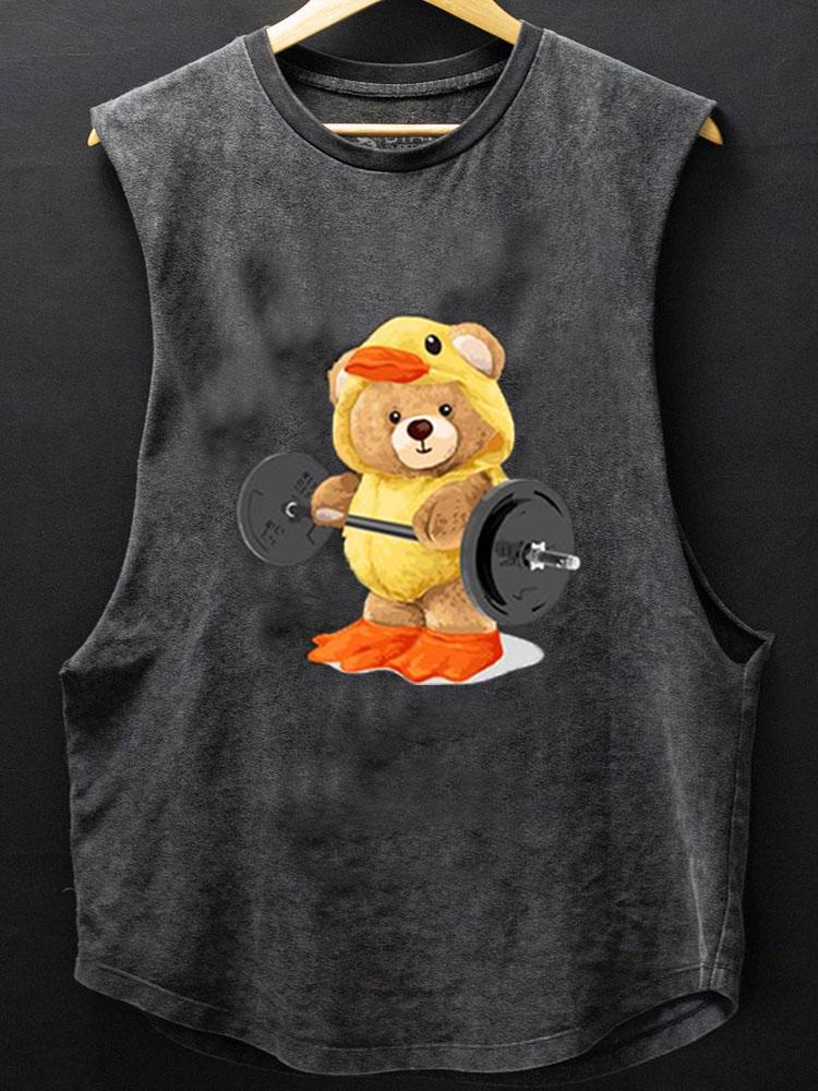 QUACKIN BEAR BOTTOM COTTON TANK