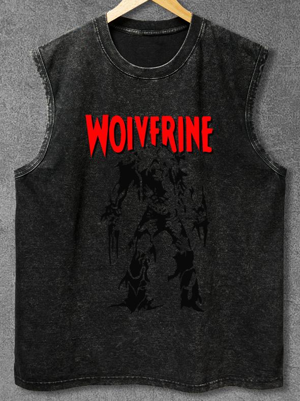 WOLF Washed Gym Tank