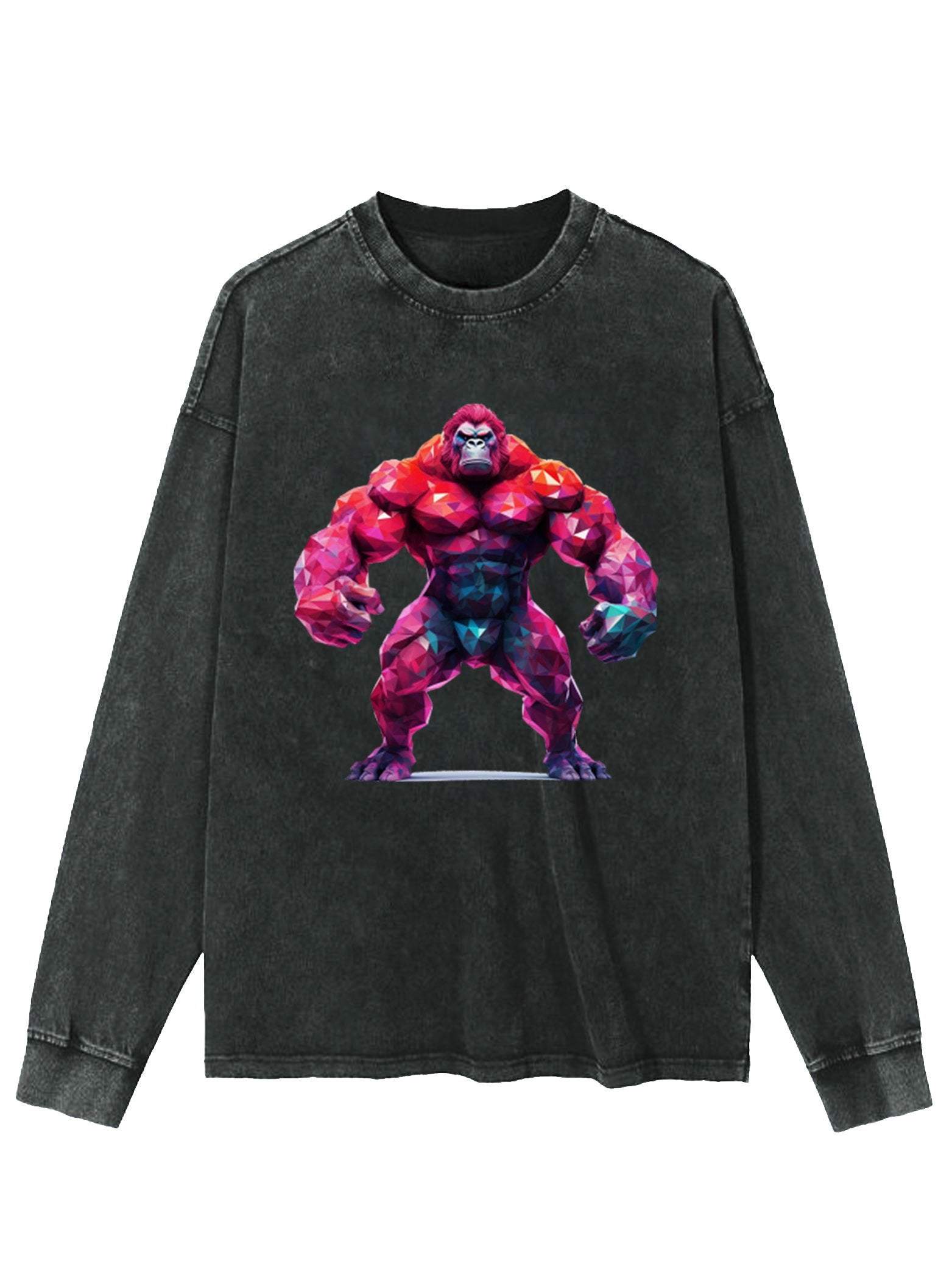 FEROCIOUS GORILLA WASHED LONG SLEEVE SHIRT