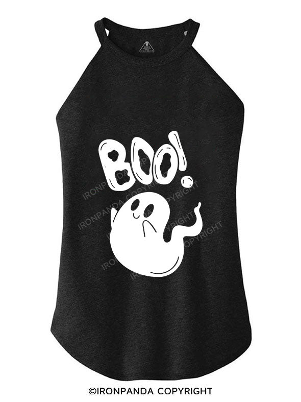 BOO！TRI ROCKER COTTON TANK