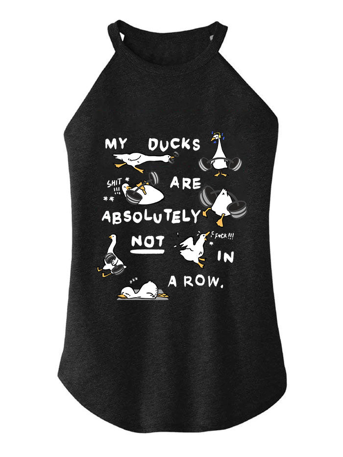 GYM DUCKS ROCKER COTTON TANK