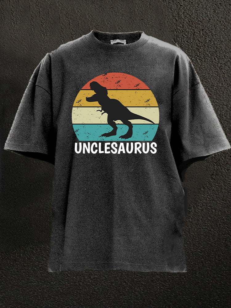 Unclesaurus Washed Gym Shirt