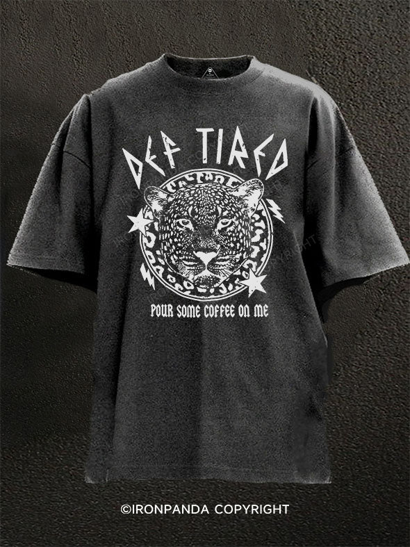 Die Tired Tiger Washed Gym Shirt