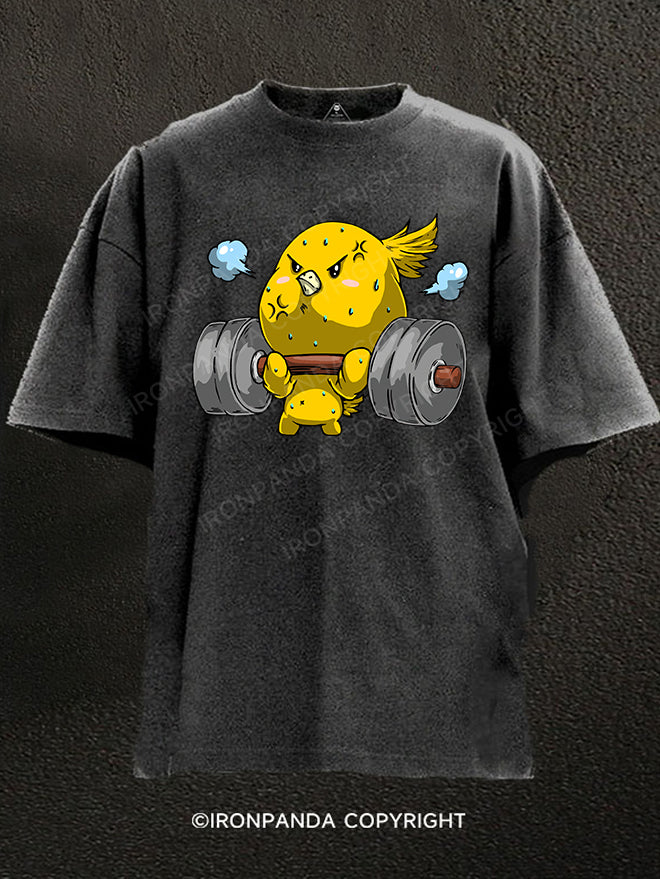 buff Power Washed Gym Shirt