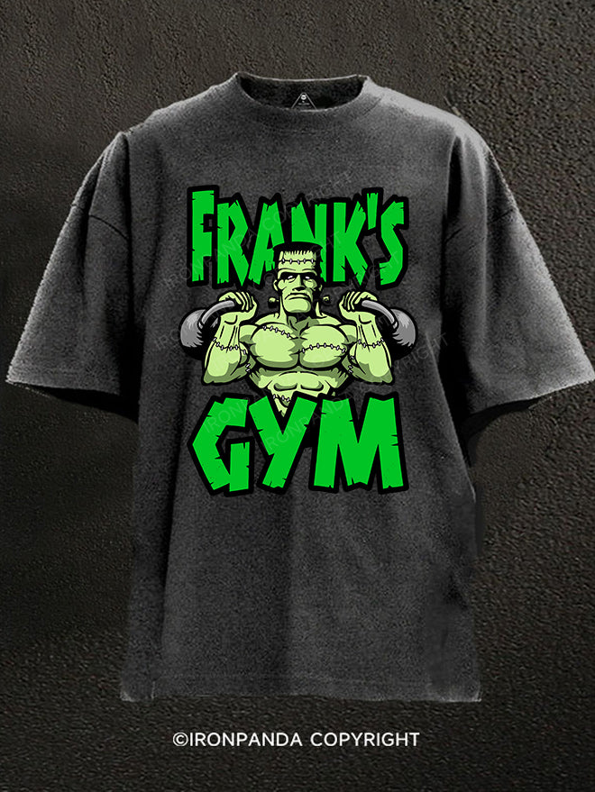 Frankenstein Washed Gym Shirt