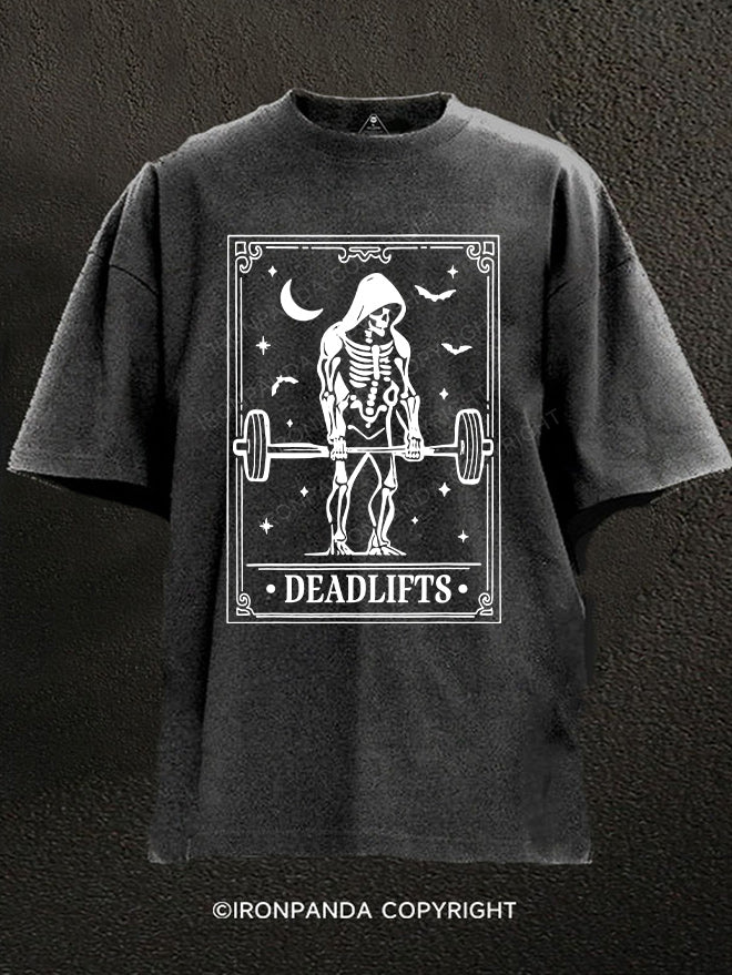 DEAD LIFT Washed Gym Shirt