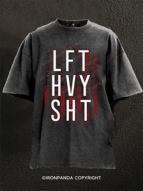 Lft Hvy Sht Washed Gym Shirt