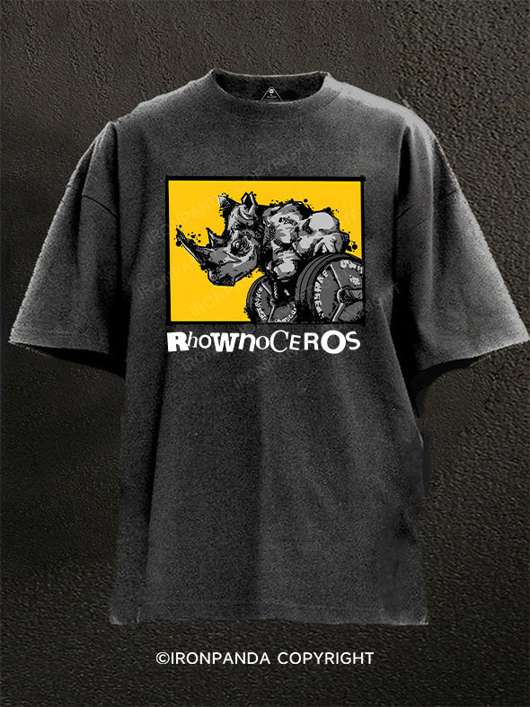 Rhownoceros Washed Gym Shirt