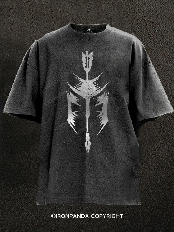 Spartan Arrow Washed Gym Shirt