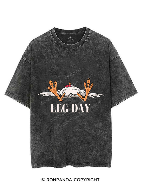 Leg Day Vintage Gym Shirt