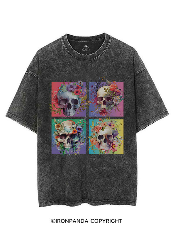 Skull Aesthetic VINTAGE GYM SHIRT