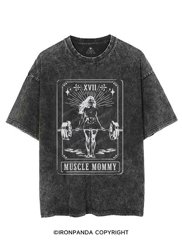 Tarot Card Muscle Mommy Vintage Gym Shirt