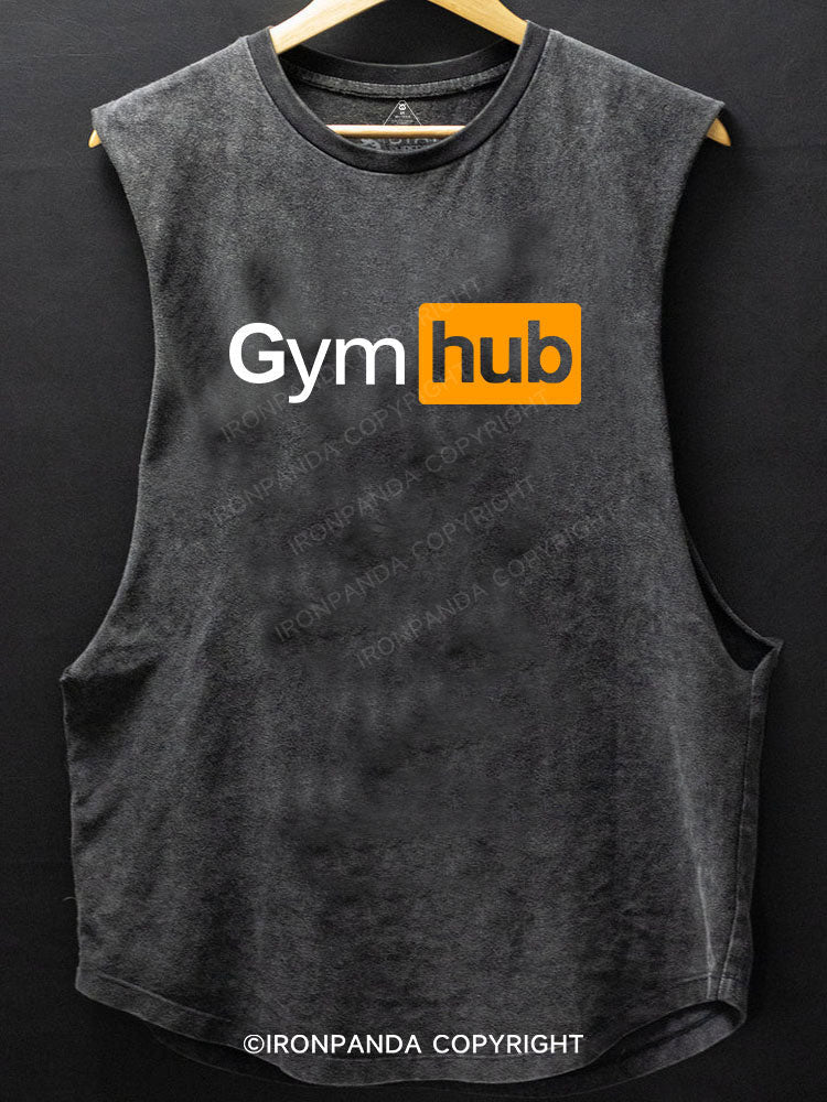 Gymhub Scoop Bottom Cotton Tank