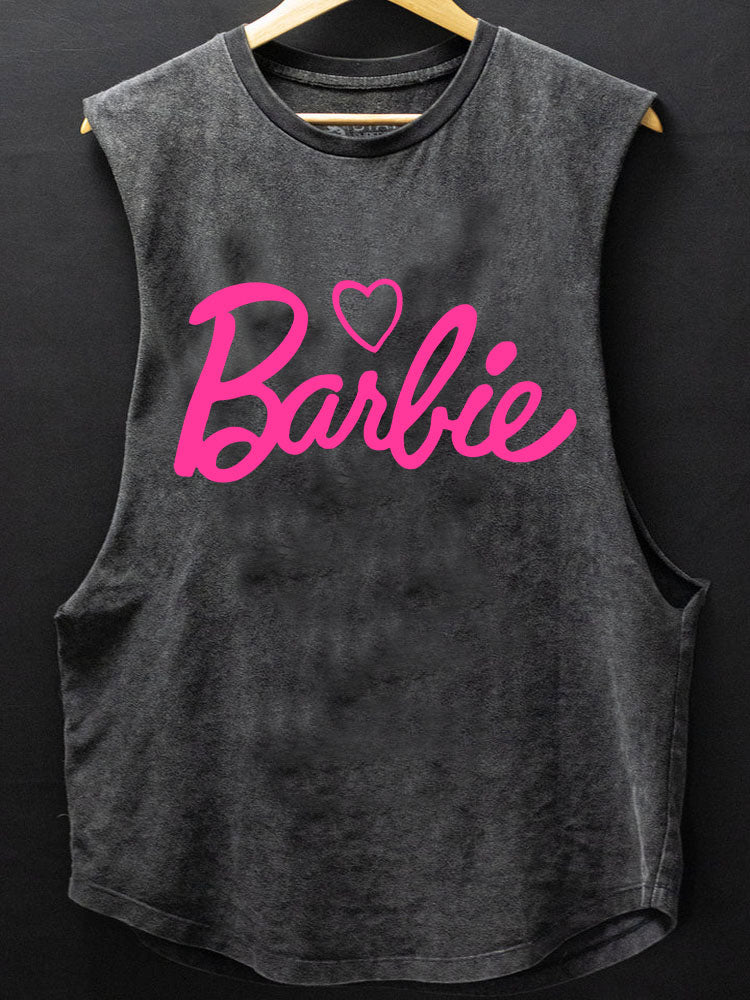 Barbie Love Scoop Bottom Cotton Tank