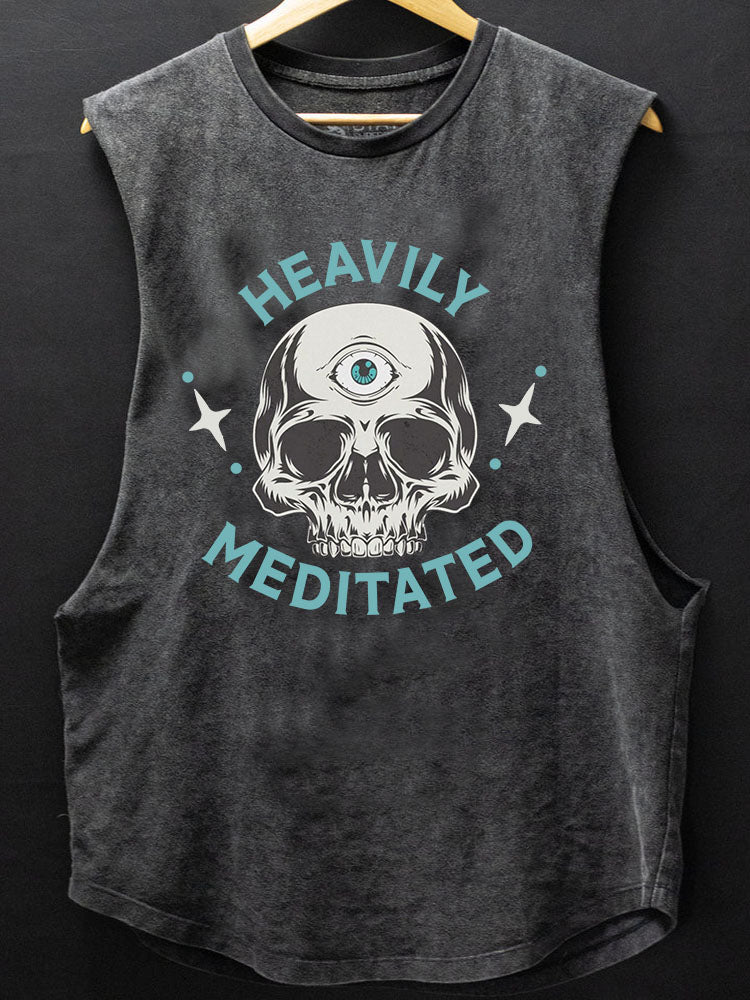 Heavily Meditated SCOOP BOTTOM COTTON TANK